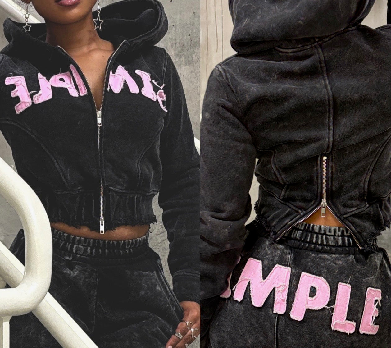 Simple Zipper Hoodie