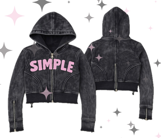 Simple Zipper Hoodie