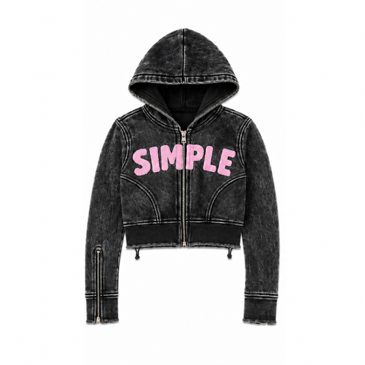 Simple Zipper Hoodie